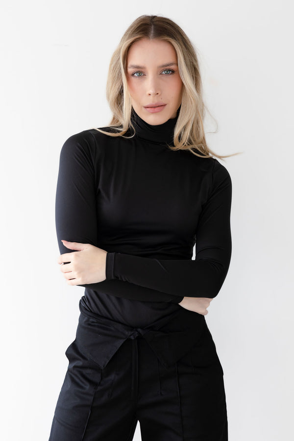 BODYSUIT BASIC CHIC NEGRO CT